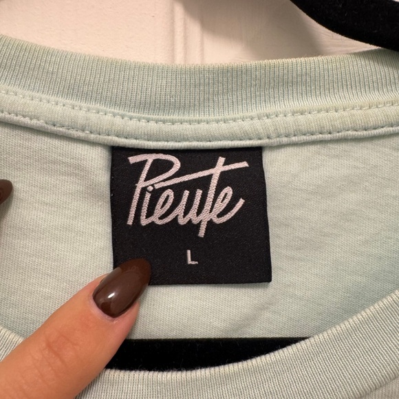 Pieute Blue Graphic T-Shirt - Picture 2 of 3